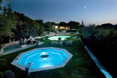 Exclusive vacation seafront villa with private pool in Porto Rotondo, Costa Smeralda Sardinia with 3 bedrooms, 4 bathrooms up to 6 sleeps