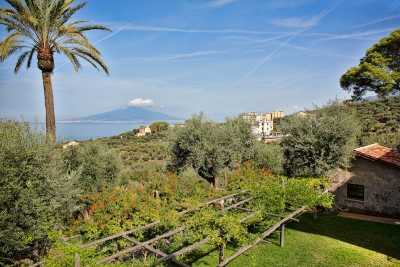Book now your holiday in Sorrento in Campania in this beautiful private villa on the sea in Sorrento in the province of Naples in Campania