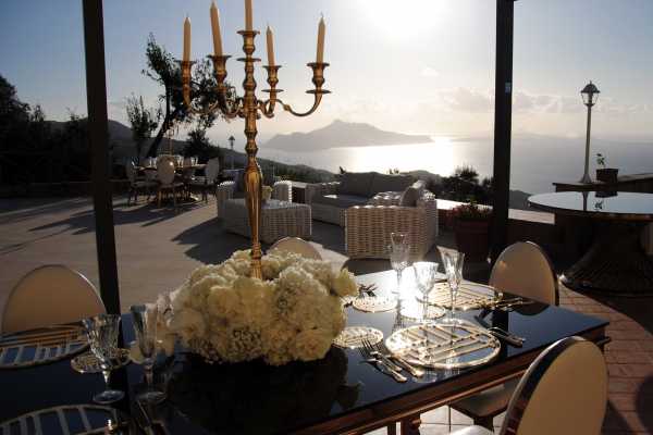 Holiday rental resort with private pool in Massa Lubrense Naples beautiful park surrounded by greenery in this resort in Campania 16