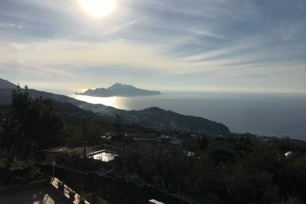 Holiday rental resort with private pool in Massa Lubrense Naples beautiful park surrounded by greenery in this resort in Campania 12