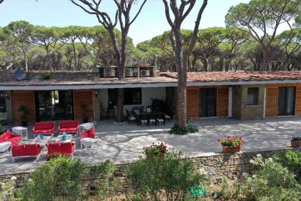 Book now your holiday in Castiglione della Pescaia in Tuscany in this beautiful private villa on the sea in the pine forest of Roccamare 9